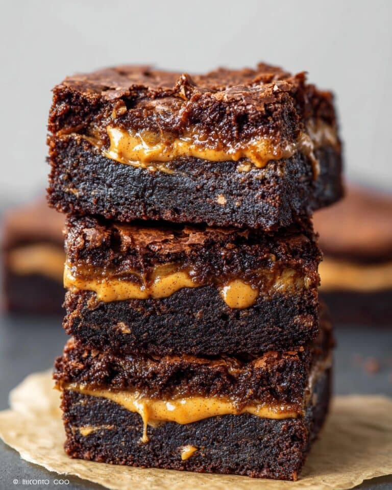 Fudgy Biscoff Schokoladenbrownies Recipe