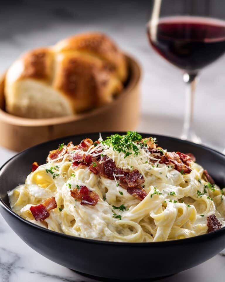 Classic Bacon Carbonara Pasta (Quick & Easy) Recipe