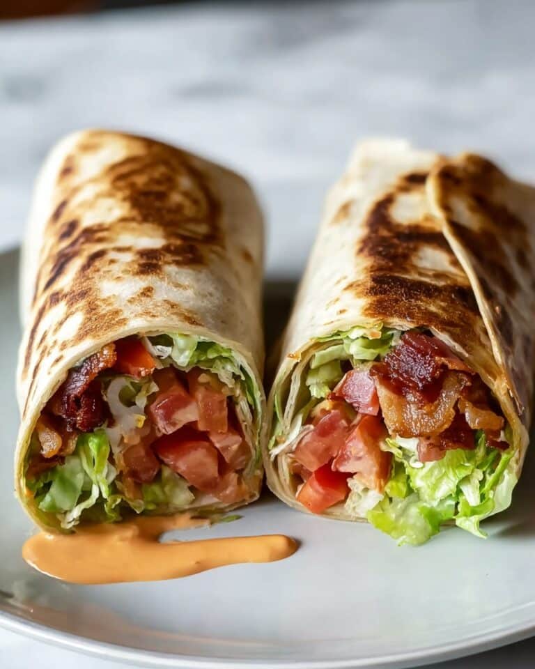 Gourmet BLT Wraps with Secret Sauce Recipe