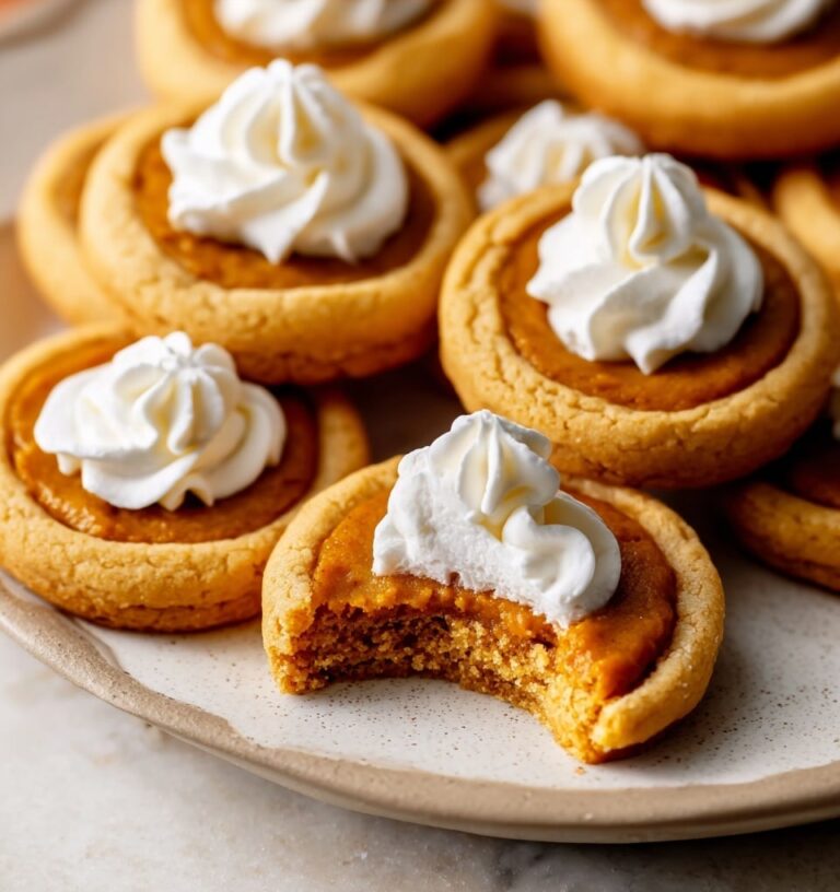 Kürbis-Cheesecake-Kekse mit Zimt- und Muskat-Topping Recipe