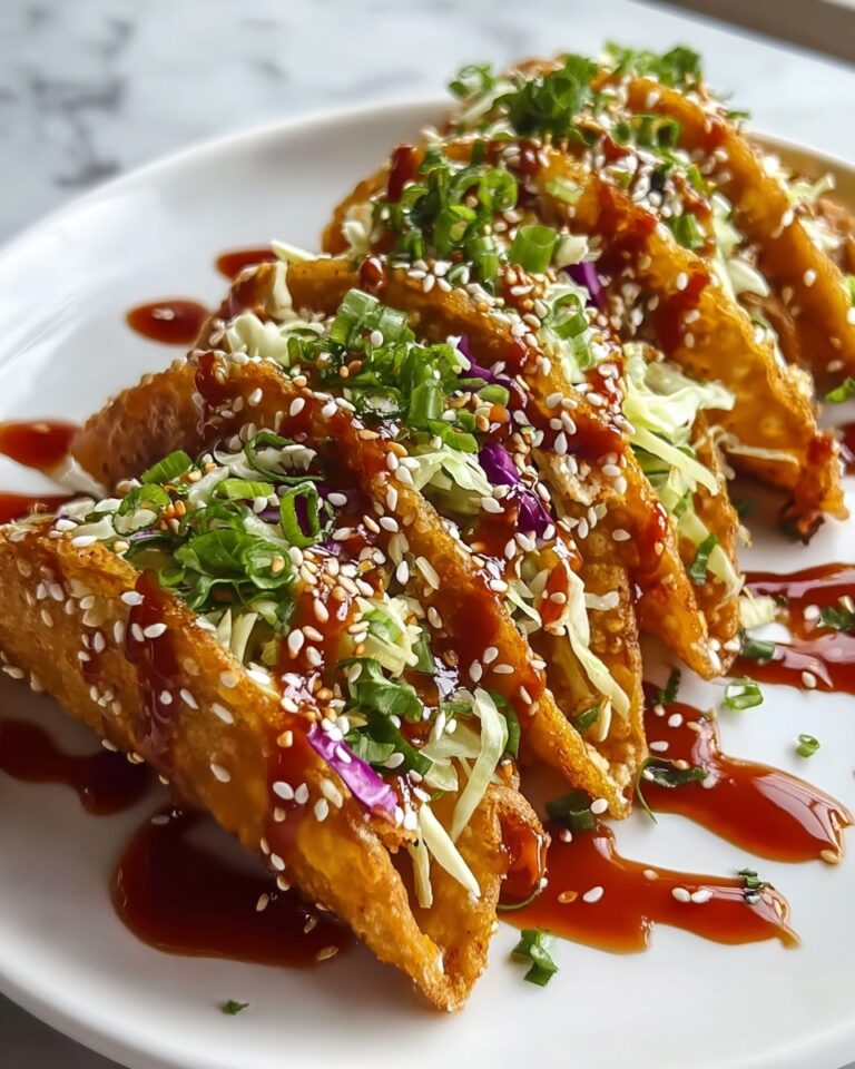 Crispy Chicken Wonton Tacos Recipe