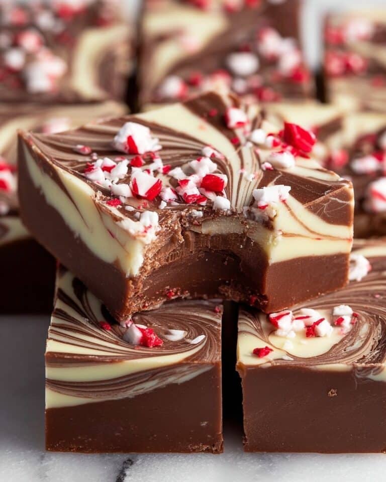 Peppermint Swirl Fudge Recipe
