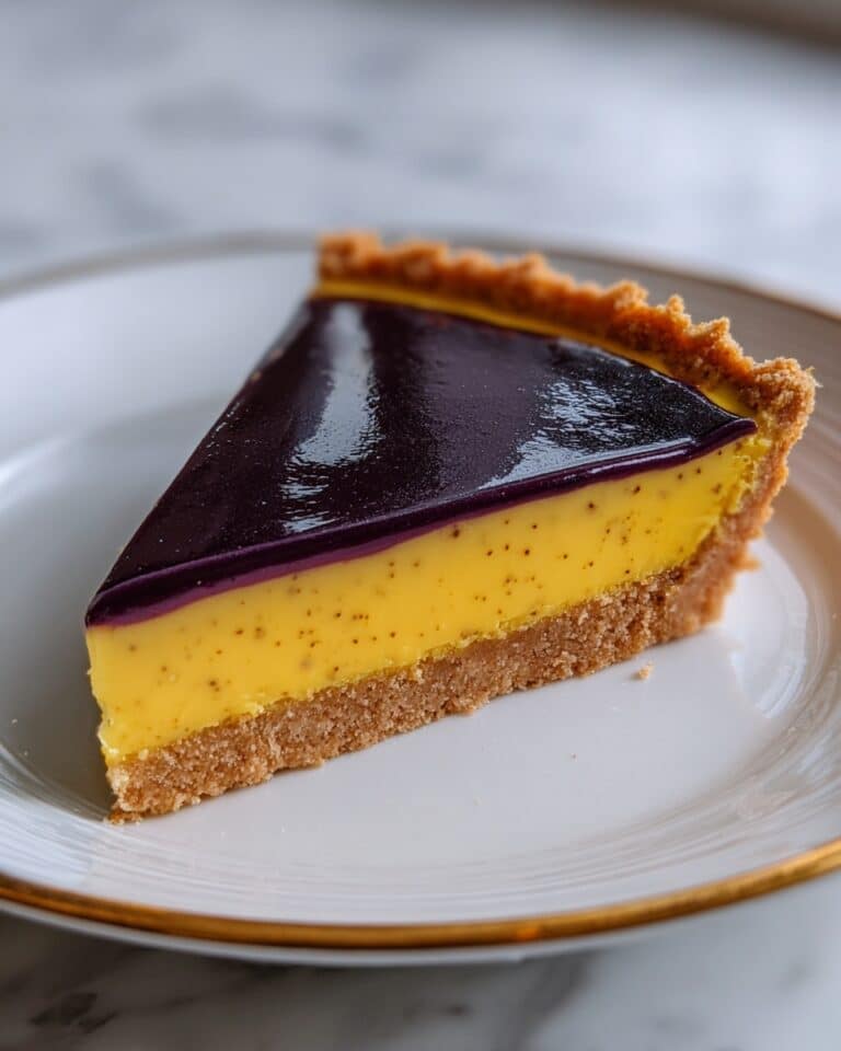 Blueberry–Lemon Curd Tart Recipe