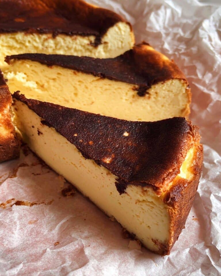 Creamy Burnt Basque Cheesecake Recipe
