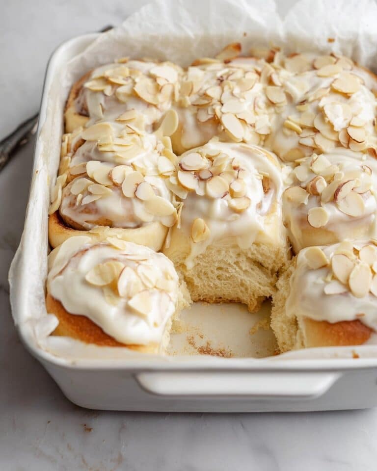 Almond Sweet Rolls with Cream Cheese Frosting Recipe