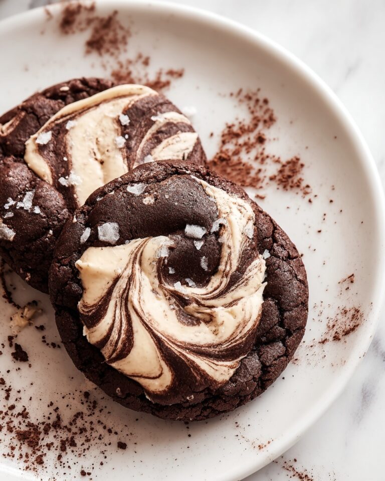 Chocolate Marshmallow Swirl Cookies Recipe