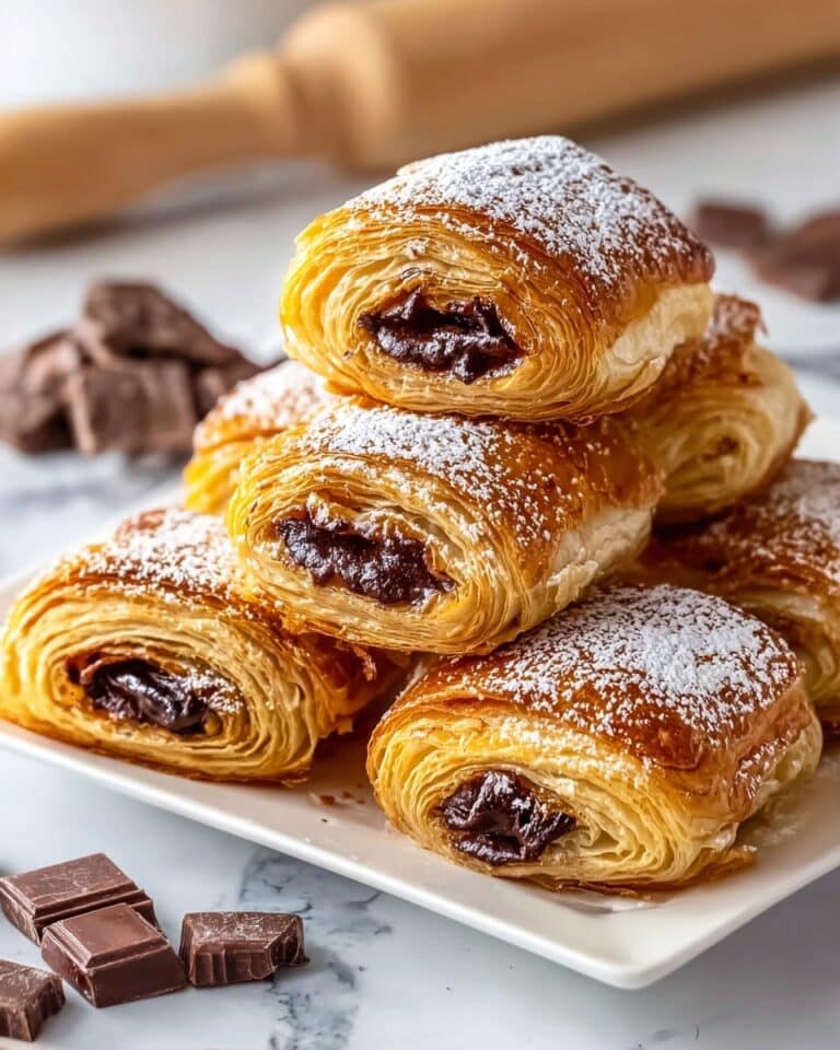Homemade Chocolate Croissants Recipe