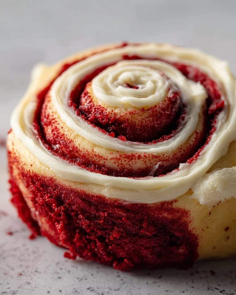 Red Velvet Cinnamon Rolls | The Perfect Christmas Morning Treat Recipe