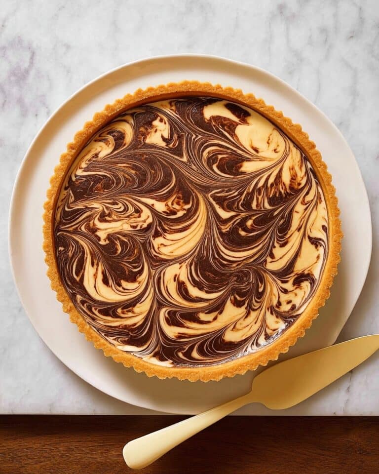 Caramel Cream Cheese Brownie Tart Recipe