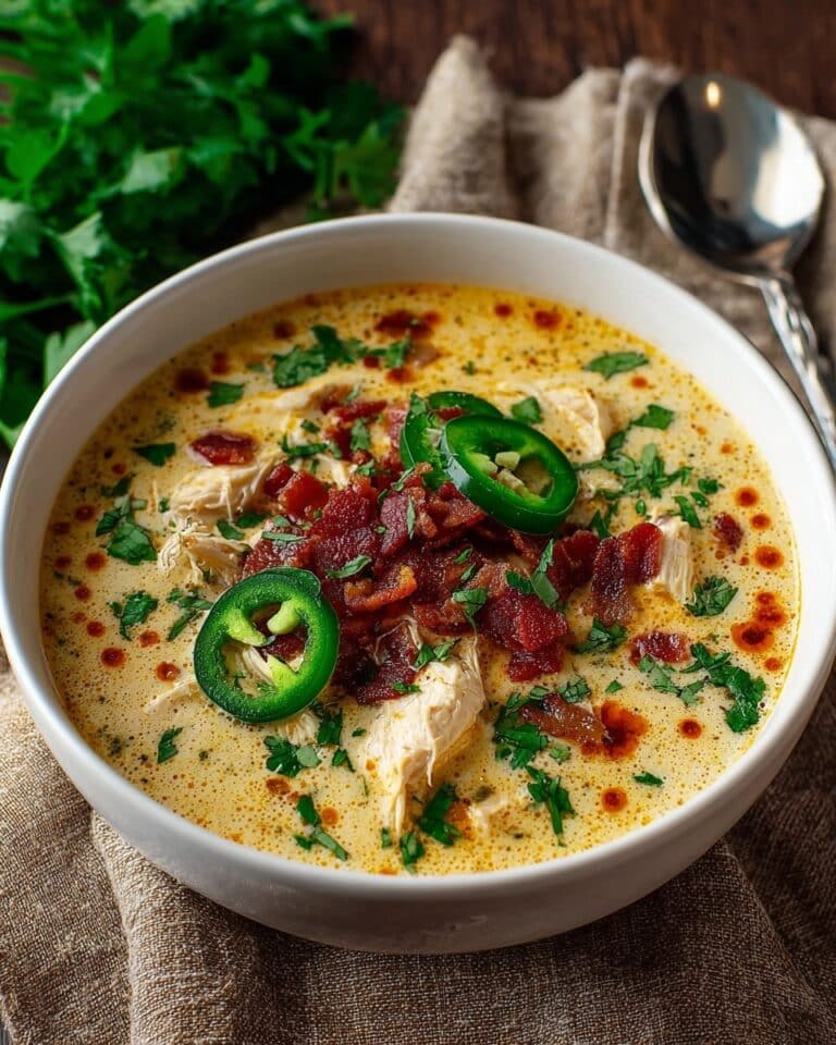 Spicy Jalapeño Popper Chicken Soup Recipe