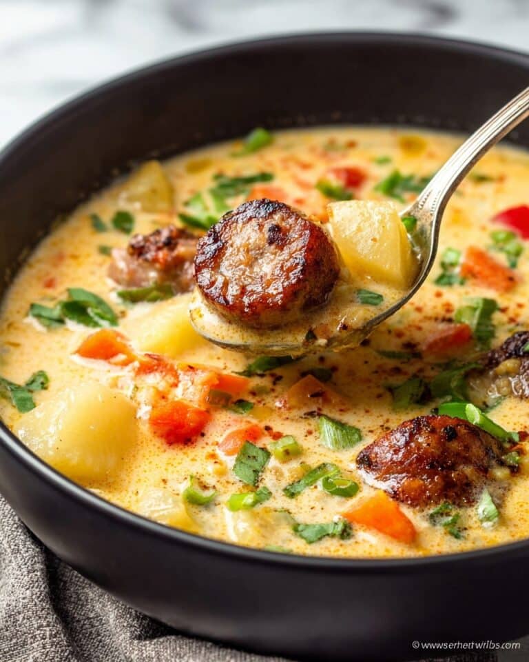 Slow Cooker Cajun Potato Soup Recipe