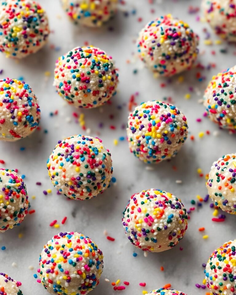 Birthday Cake Batter Protein Balls Recipe