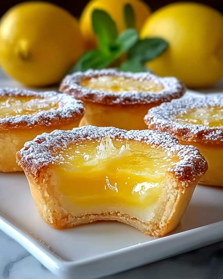 Baby Lemon Impossible Pies Recipe