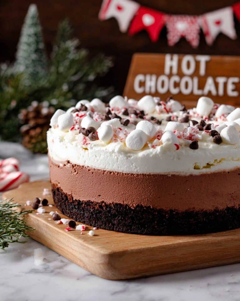 Hot Chocolate Cheesecake Recipe