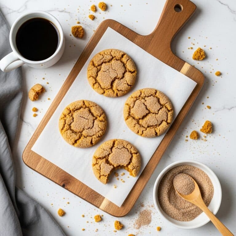 Chewy Pumpkin Spice Molasses Cookies Recipe