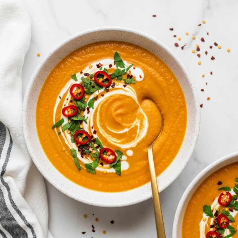 Carrot and Red Lentil Soup Recipe