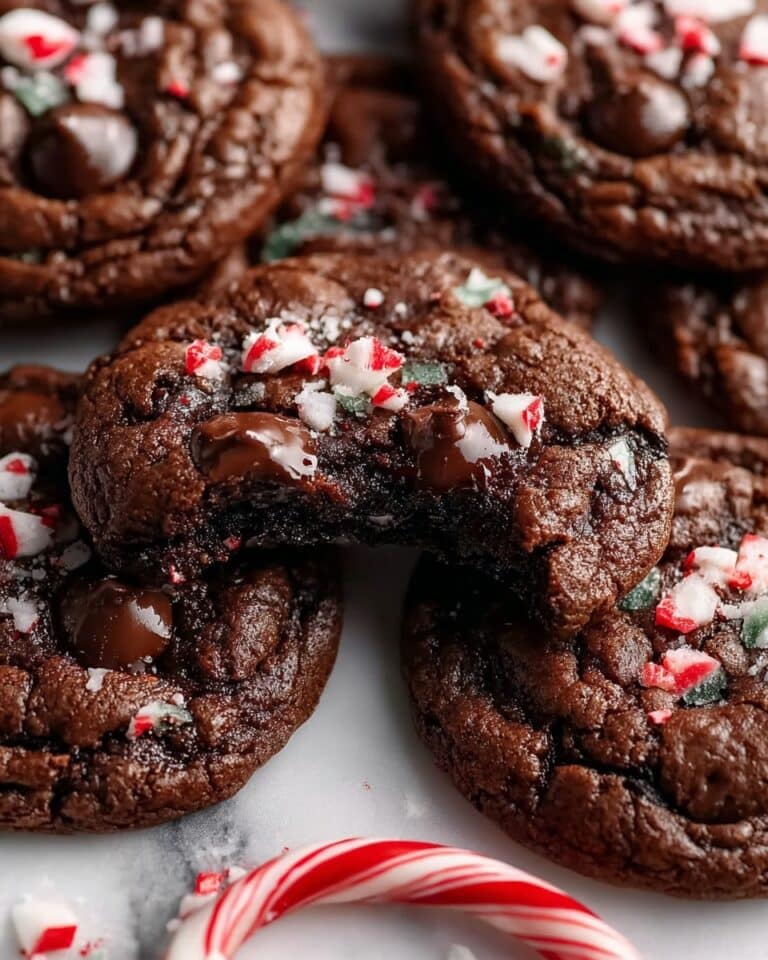 Peppermint Brownie Cookies Recipe