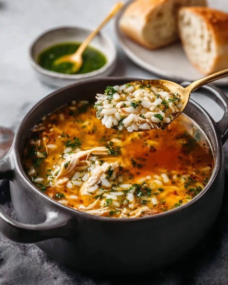 Chicken Orzo Tomato Soup Recipe