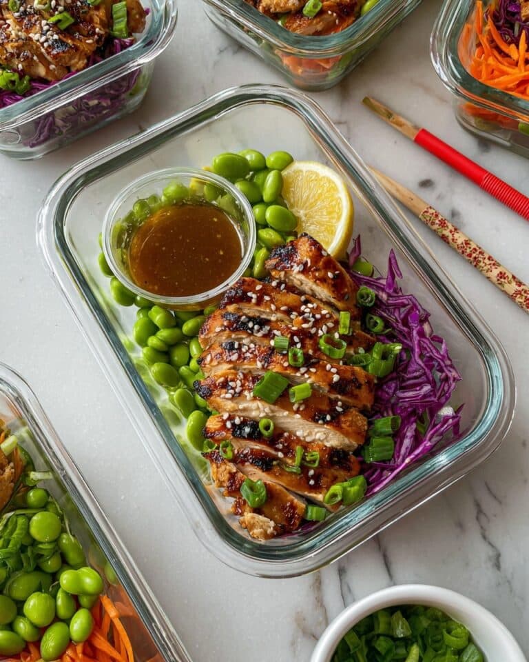 Miso Chicken Vermicelli Noodle Bowls Recipe
