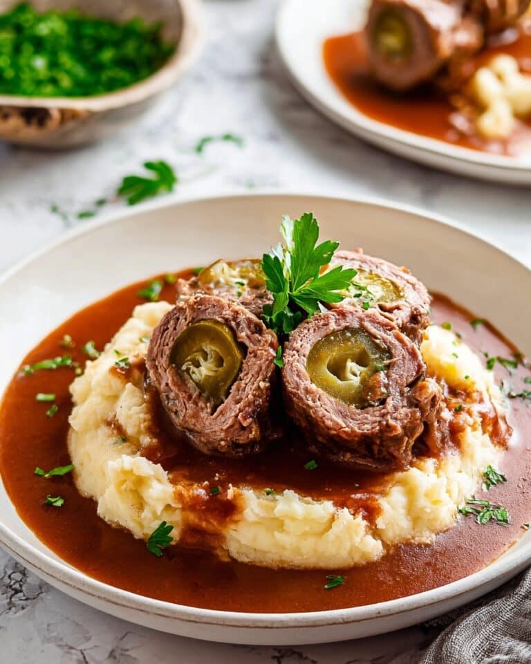 German Beef Rouladen with Rich Gravy Recipe