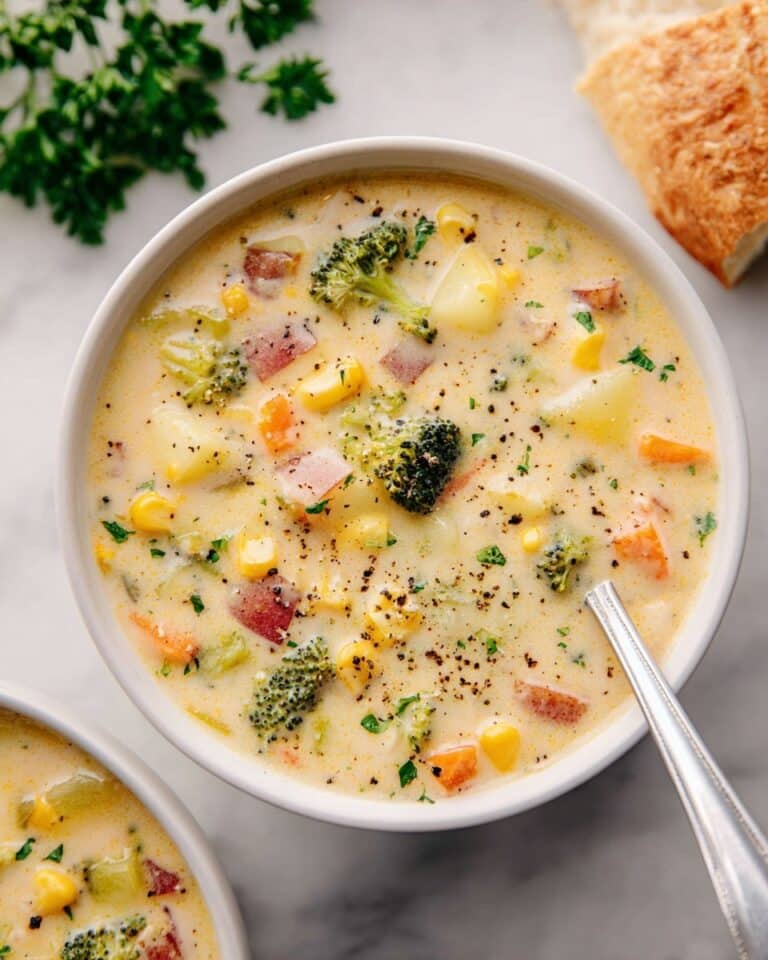 Creamy Vegetable Soup Recipe