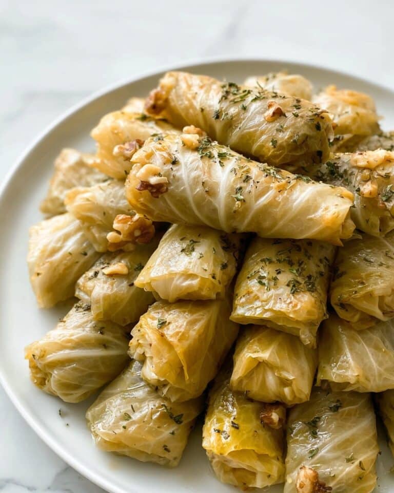 Malfoof (Stuffed Cabbage Leaves) Recipe