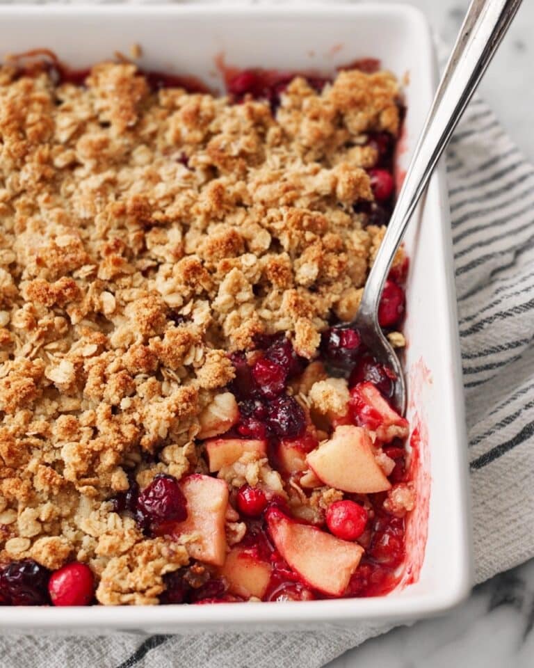 Cranberry Apple Crisp Recipe