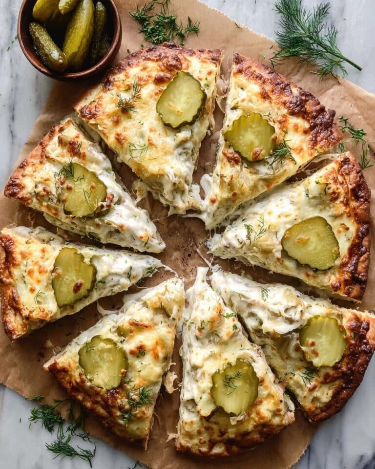 Dill Pickle Focaccia Bread Recipe