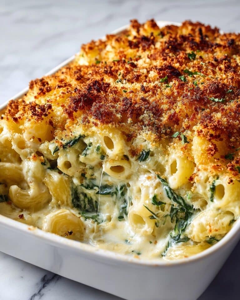 Creamed Spinach Mac & Cheese Recipe