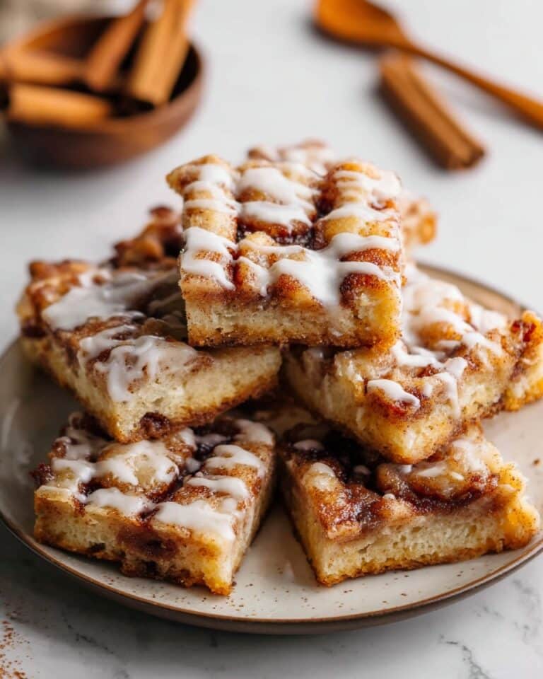 Cinnamon Brown Butter Focaccia with Vanilla Icing Recipe