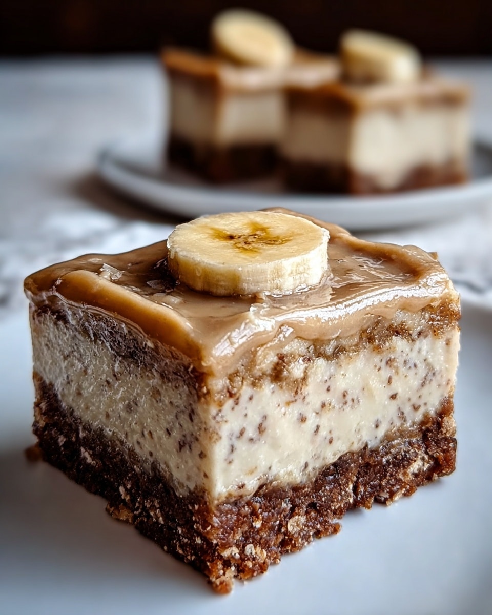 A close-up view of a square slice of spice cake with two visible layers: a thick, light brown, soft and crumbly base layer topped with a thick, creamy, light beige frosting layer sprinkled with fine brown spice dust. The cake rests on a piece of parchment paper placed on a wooden surface with cinnamon sticks and star anise nearby. Photo taken with an iphone --ar 4:5 --v 7