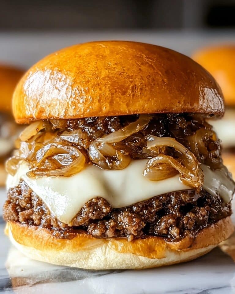 Irresistible French Onion Beef Sloppy Joes Recipe