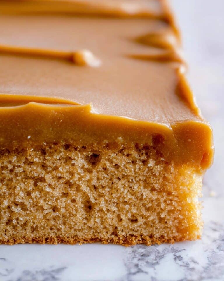 Caramel Cake with Caramel Icing Recipe