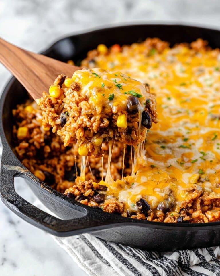 Cheesy Taco Skillet Recipe