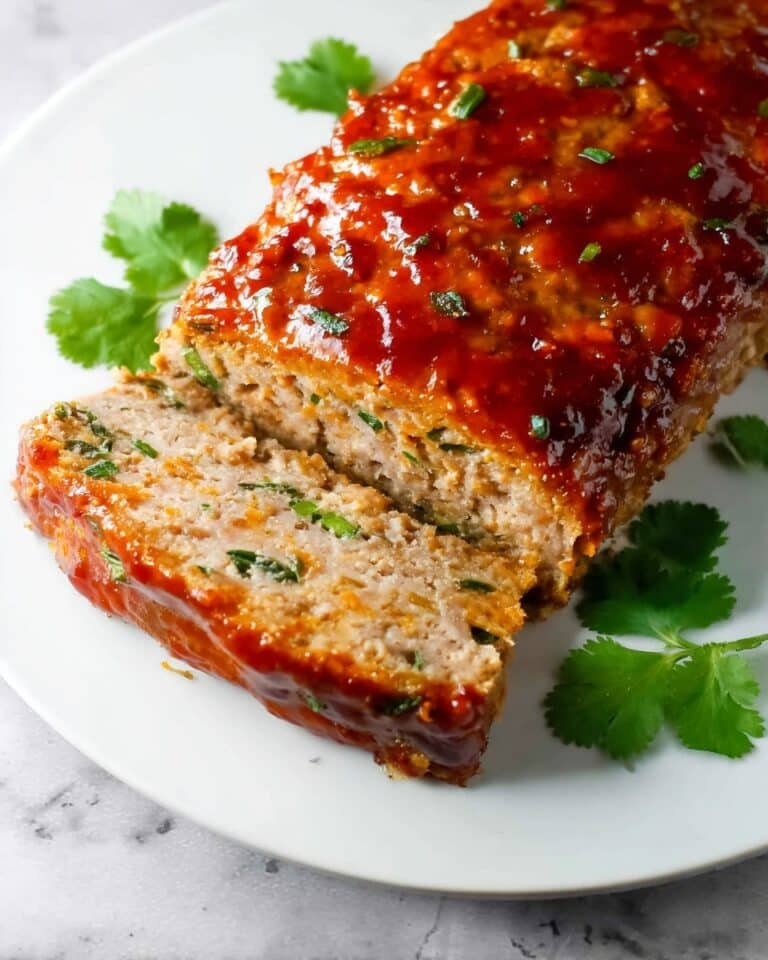 Chipotle Cheddar Chicken Meatloaf Recipe