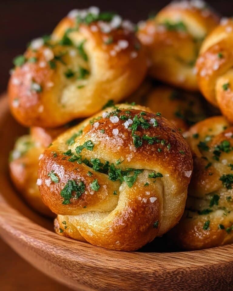 Quick Sourdough Discard Garlic Knots Recipe