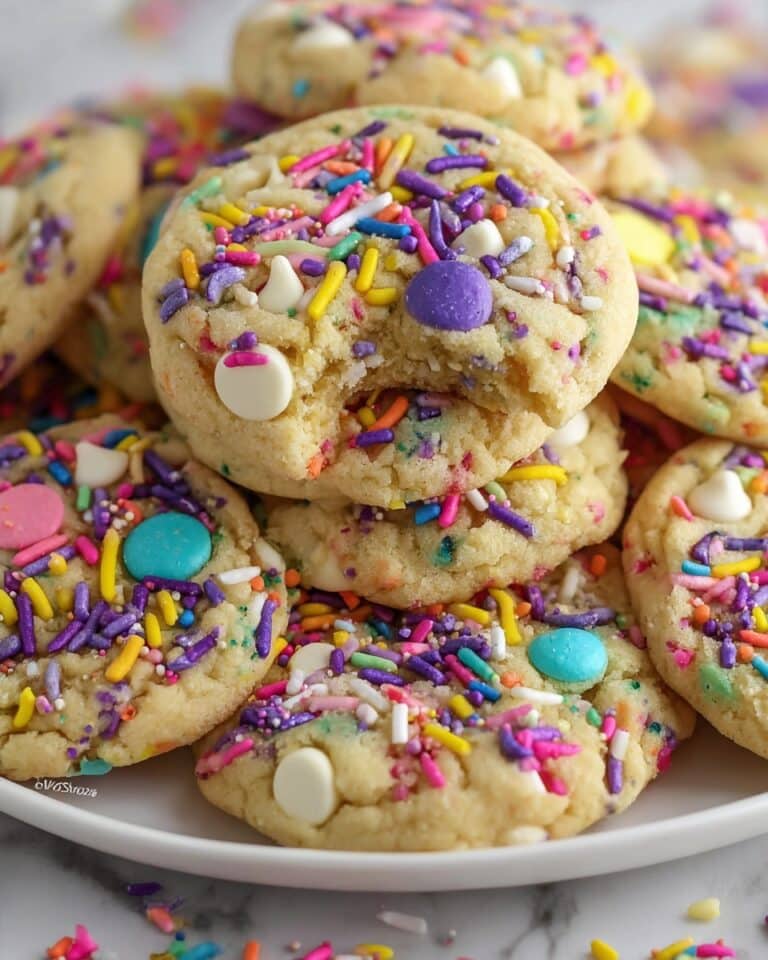 Easter M&M’s and White Chocolate Chip Cookies Recipe