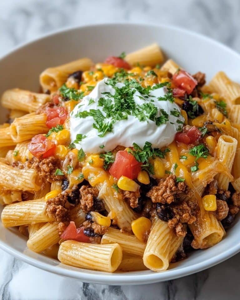 Loaded Taco Pasta Bake Recipe