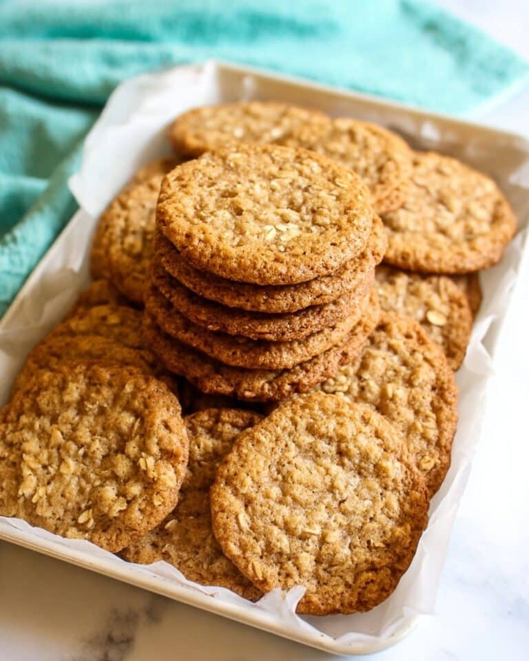 Classic Oatmeal Cookies with Old Fashioned Oats Recipe