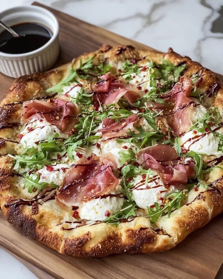 Perfect Prosciutto and Honey Burrata Pizza Recipe