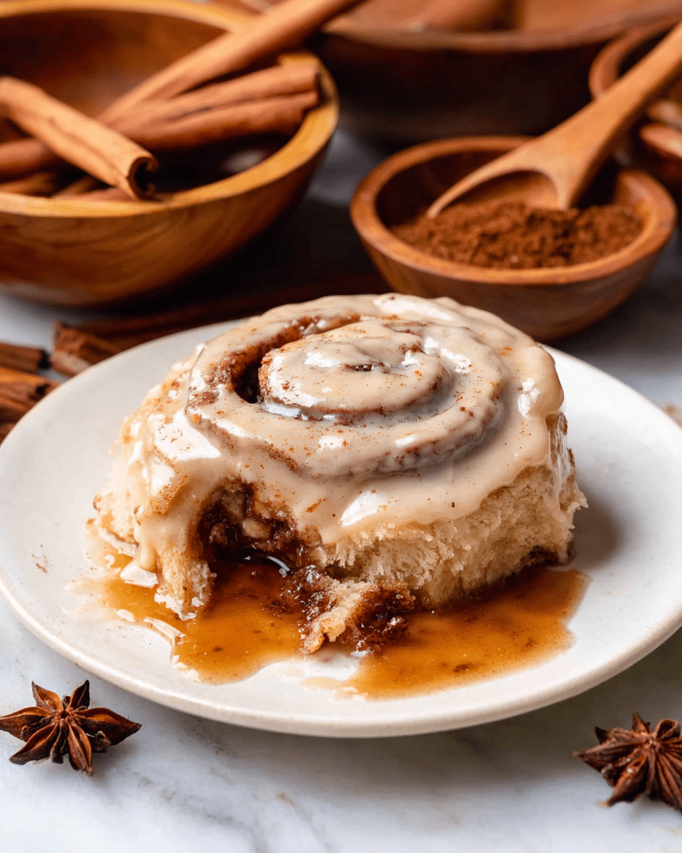 A close-up of a round doughnut with a golden-brown outside and a dusting of sugar on top. It is cut in half, showing a thick, creamy light yellow filling inside that is oozing out from the middle. The doughnut has a soft, fluffy texture with a shiny glaze on the surface. It is placed on a white marbled surface with a blurred kitchen stove in the background. Another doughnut is visible but out of focus behind the main one. photo taken with an iphone --ar 4:5 --v 7